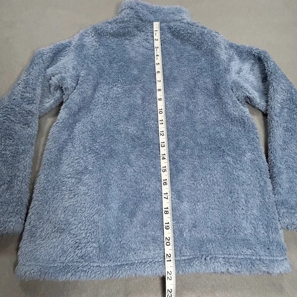 Patagonia Girls Los Gatos 1/4 Zip Fleece Pullover Blue 65495 Size L 12